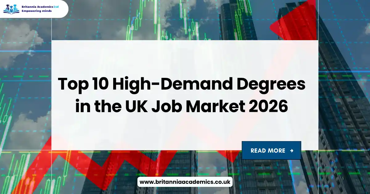 High-demand degrees in the UK job market 2026 - Britannia Academics LTD UK