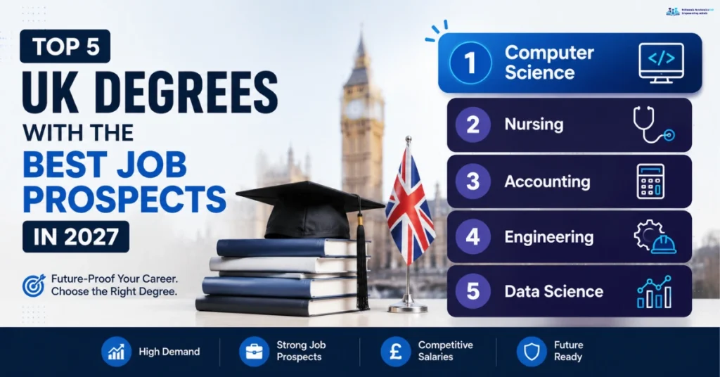 Top 5 UK Degrees With The Best Job Prospects in 2027 - Britannia Academics LTD UK