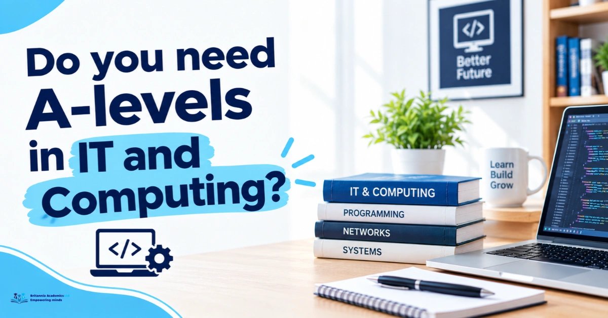 Do you need A-levels to study IT and Computing in the UK?